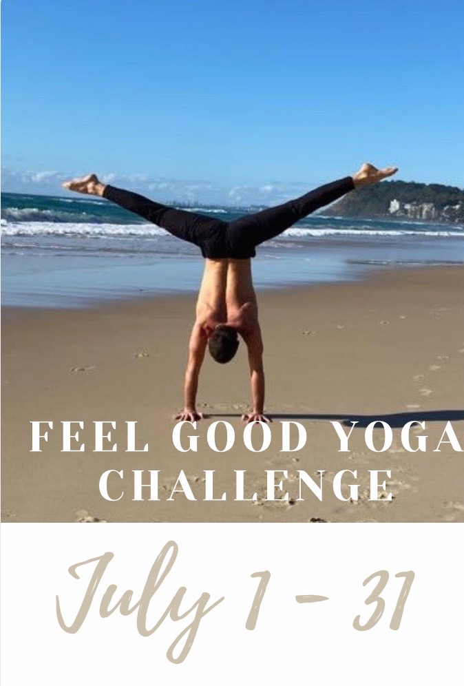 FEEL GOOD JULY YOGA CHALLENGE