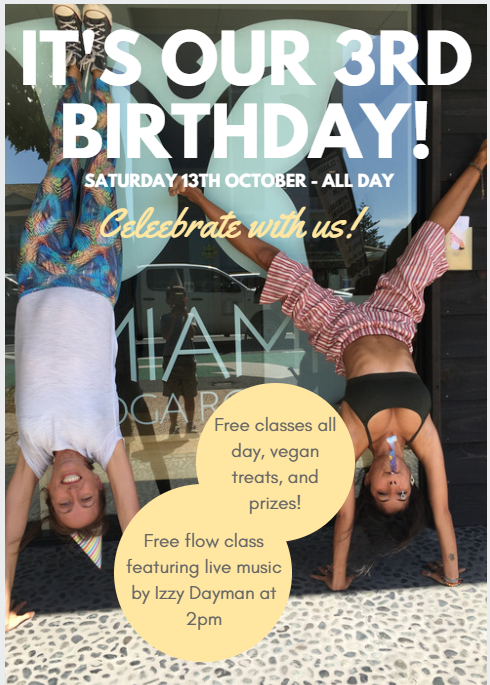 Miami Yoga Room Birthday