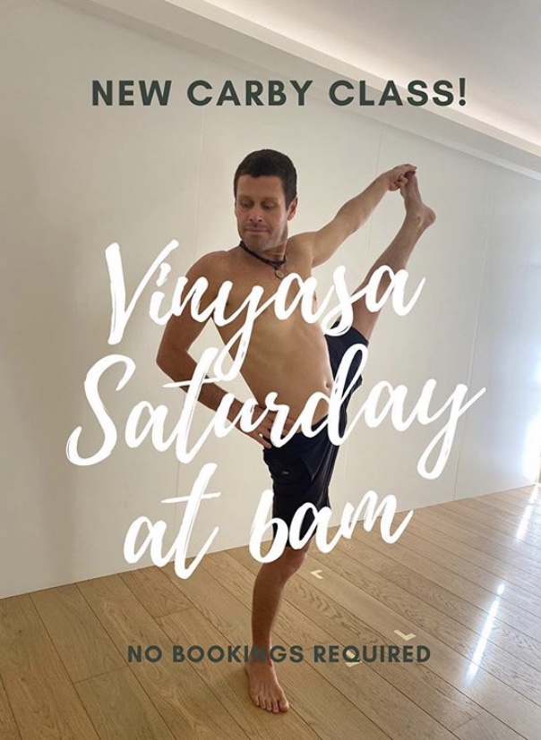NEW CARBY CLASS - SATURDAY 6:00AM VINYASA